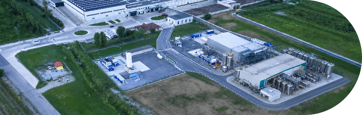 Aerial view of the SOWISE+ processing facility